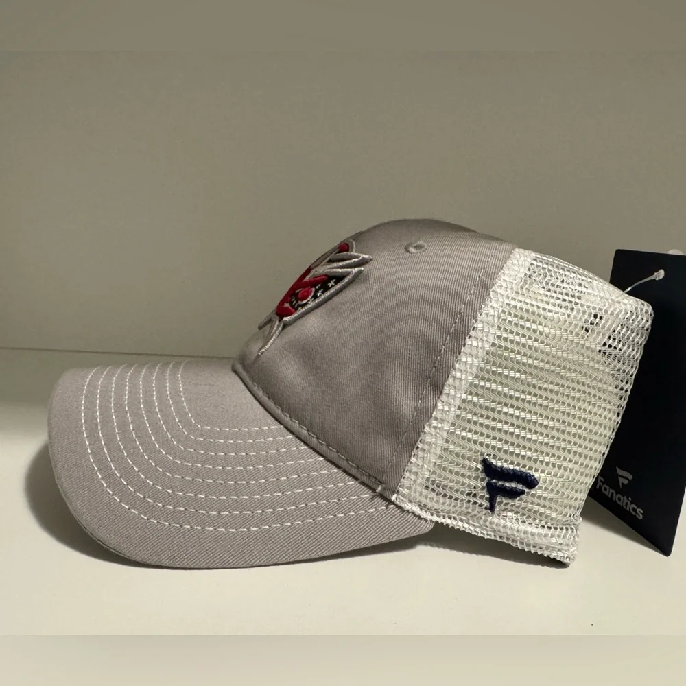 NWT Columbus Blue Jackets Gray Cap - Picture 3 of 3